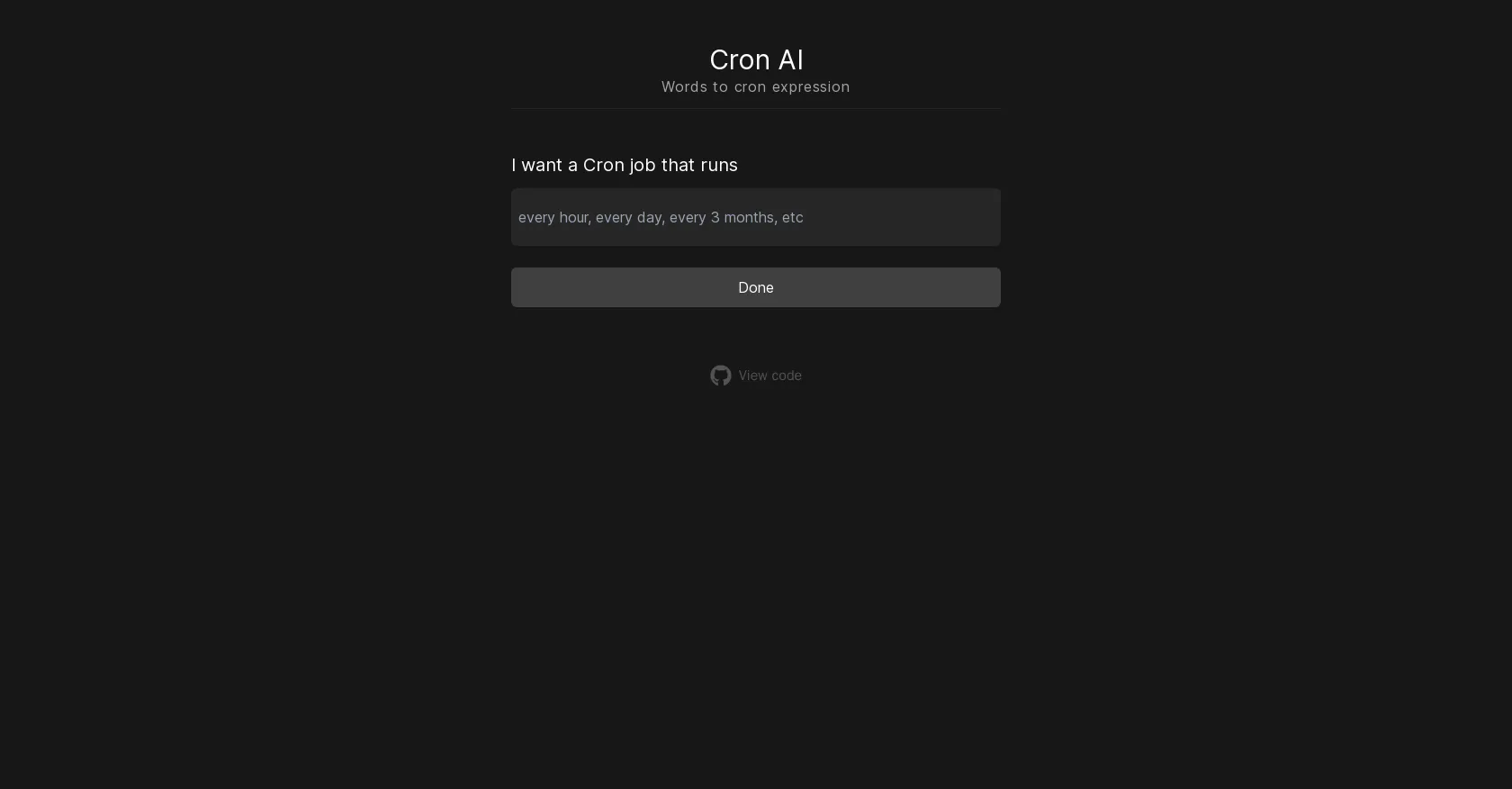 Cron AI 