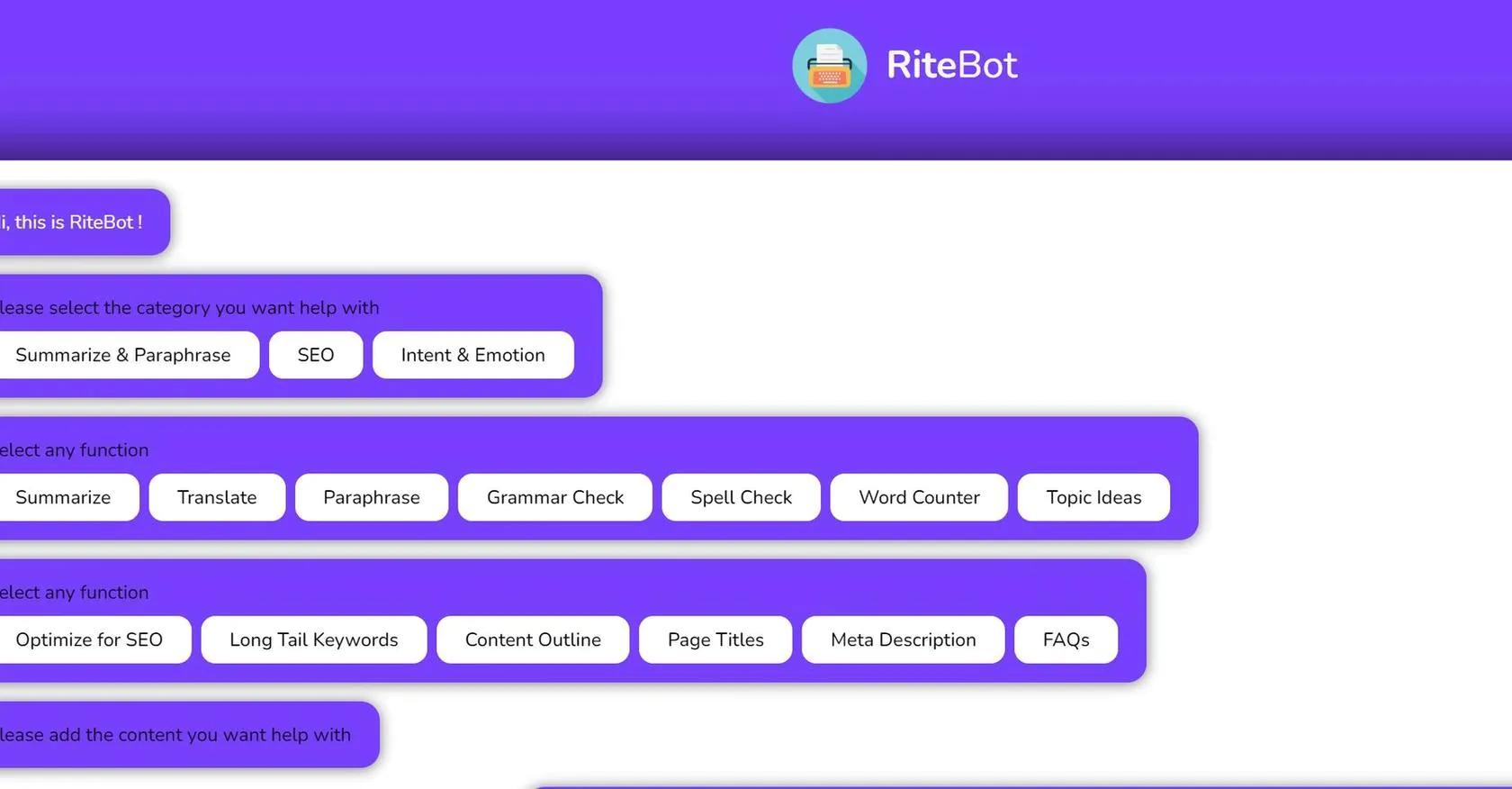 RiteBot 