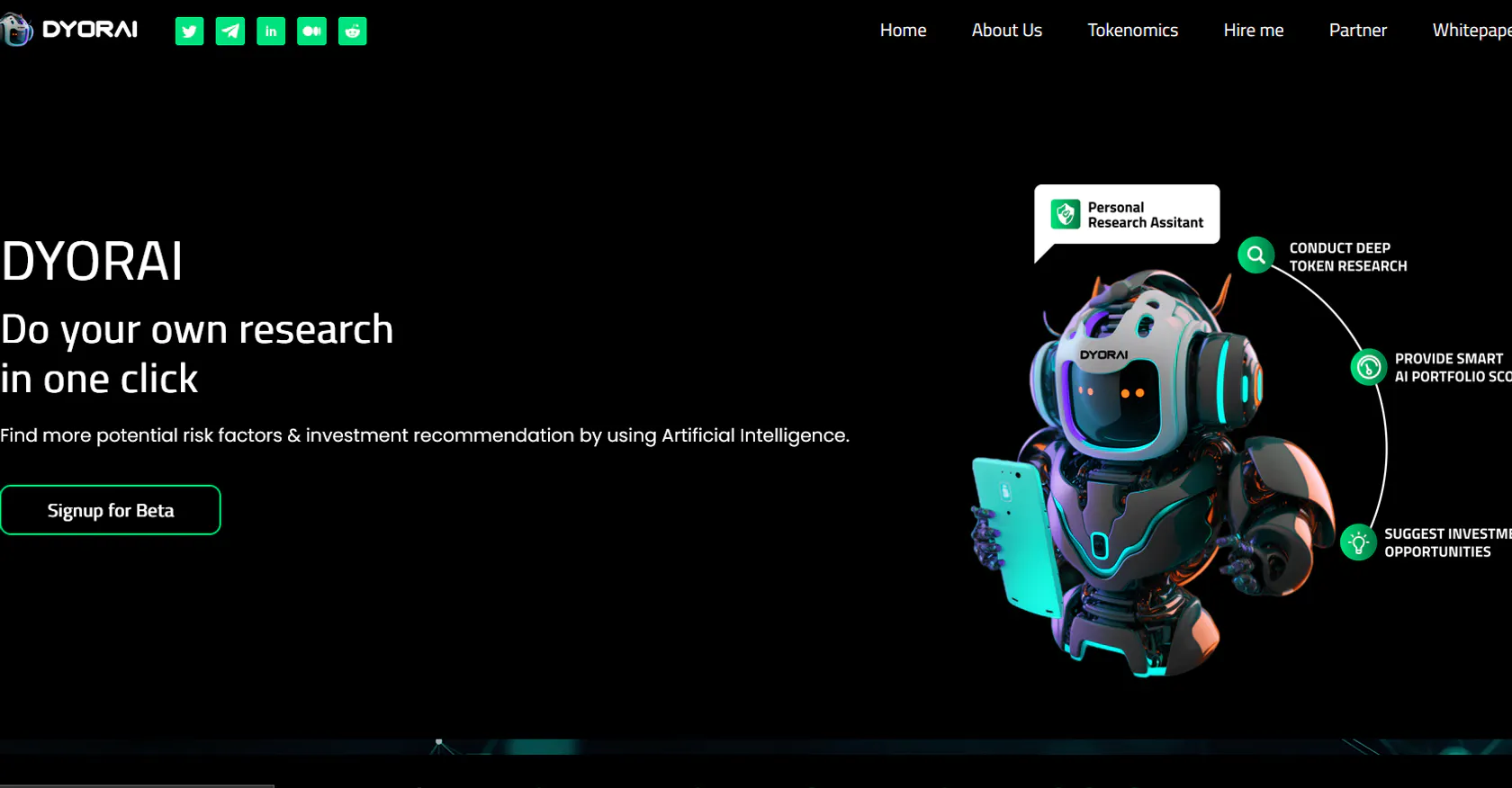 DYORAI: Your Personal Crypto Research Assistant 