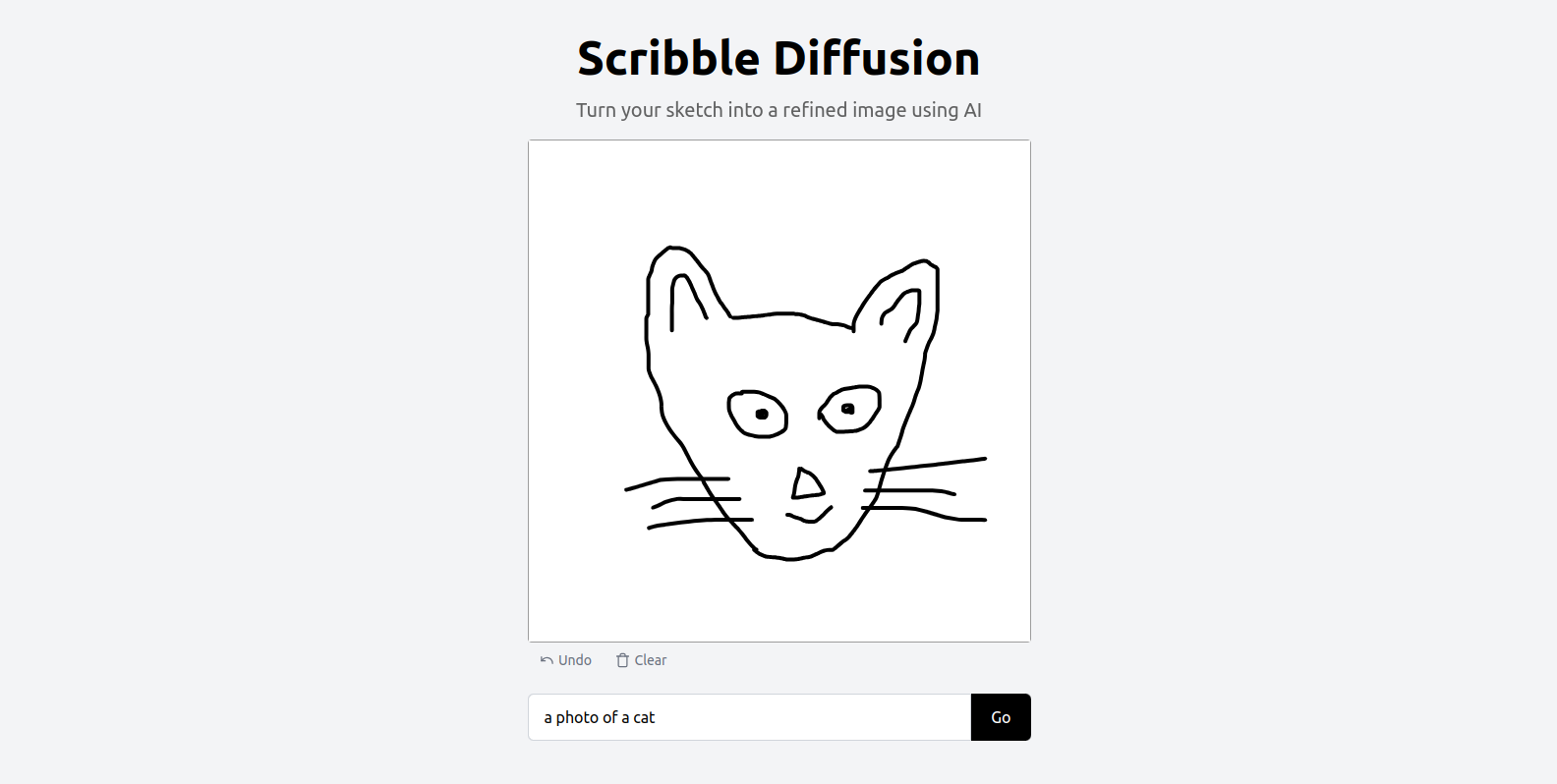 Scribble Diffusion