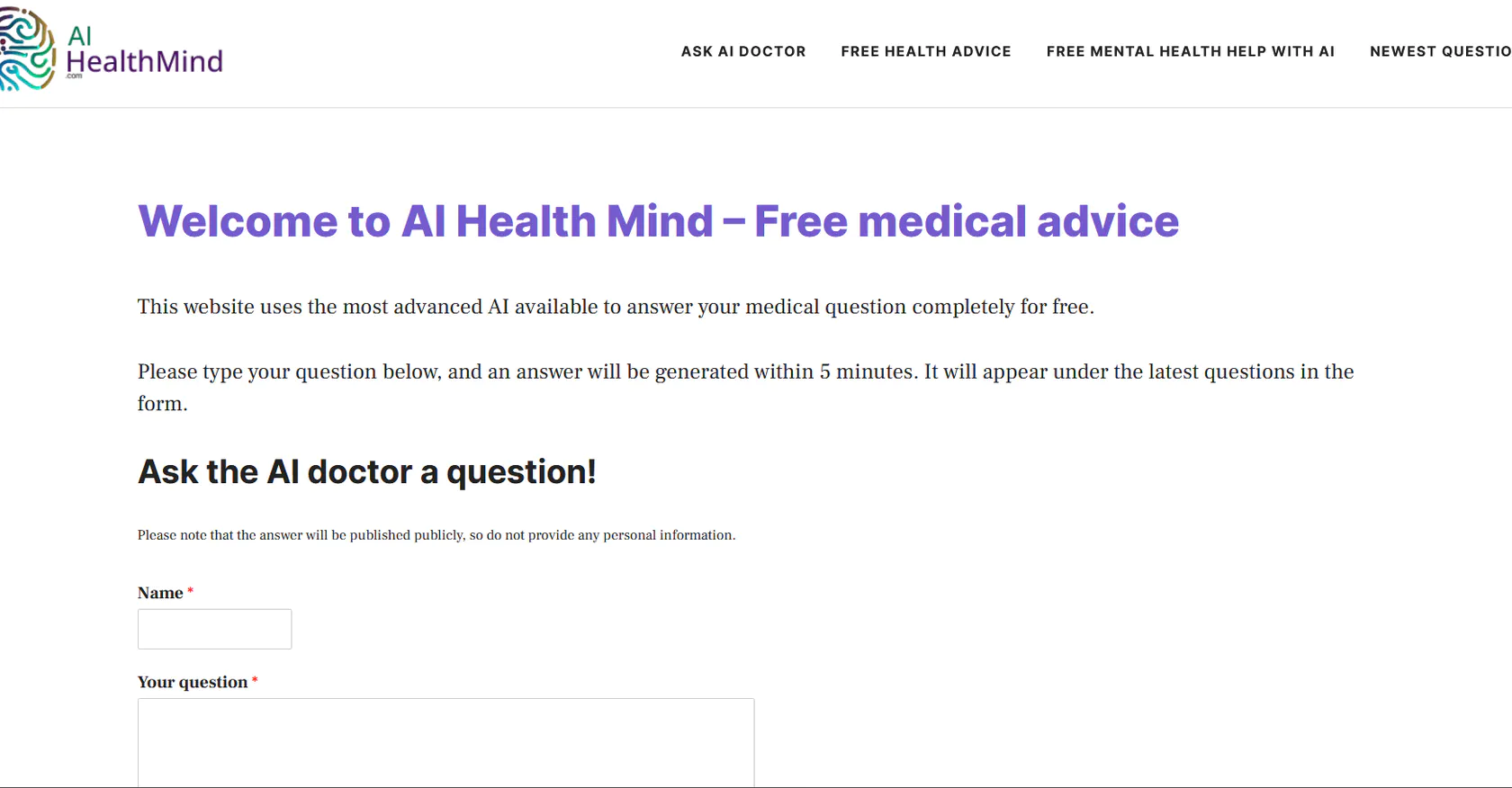 AI Health Mind 