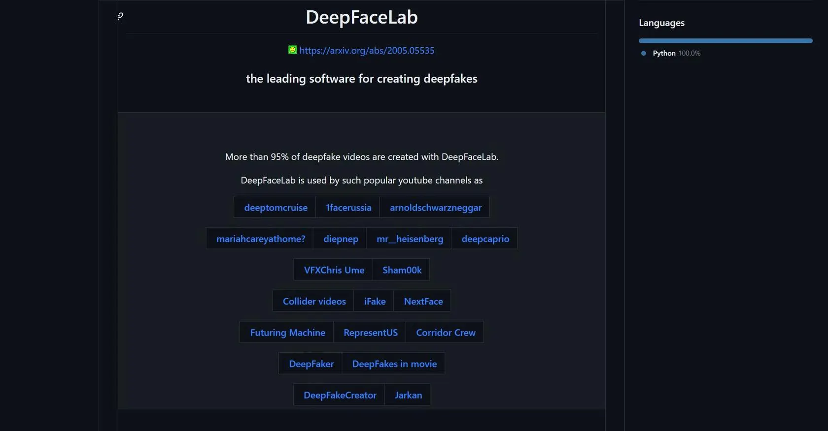 DeepFaceLab 