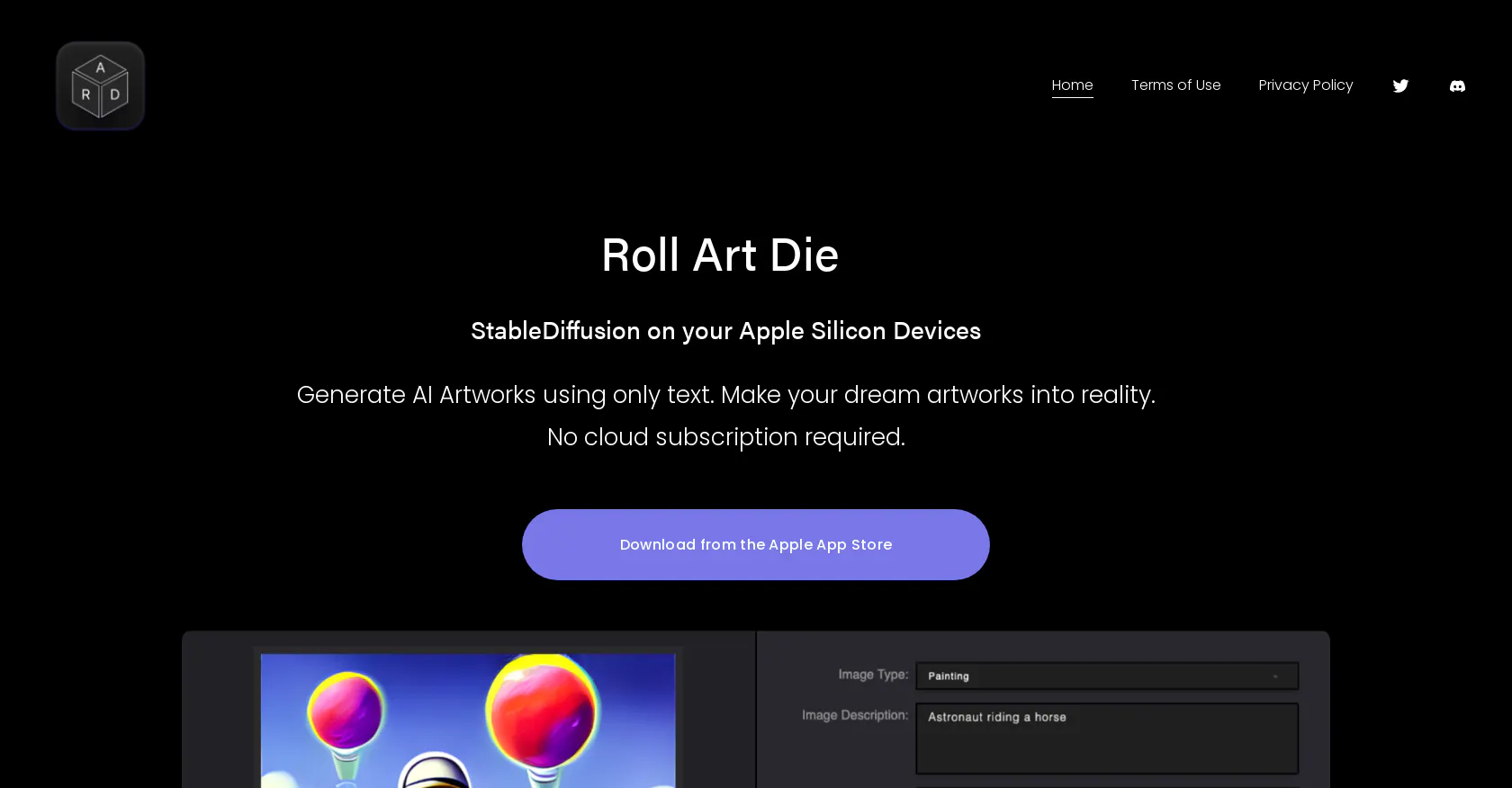 Roll Art Die 