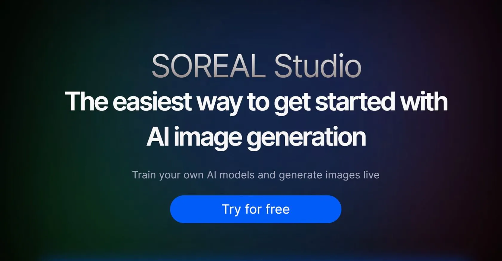 Soreal.AI Studio 