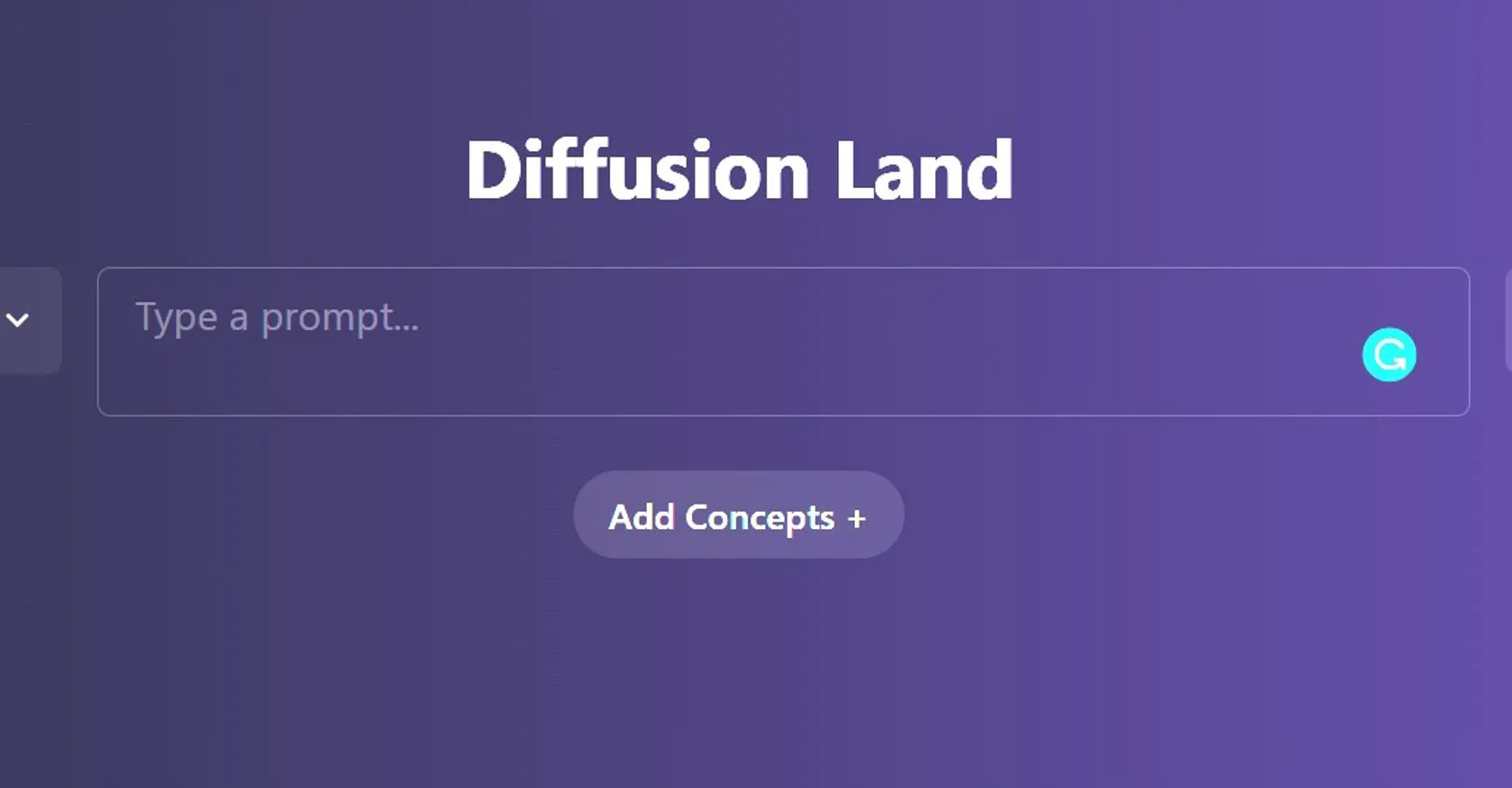 Diffusion Land 