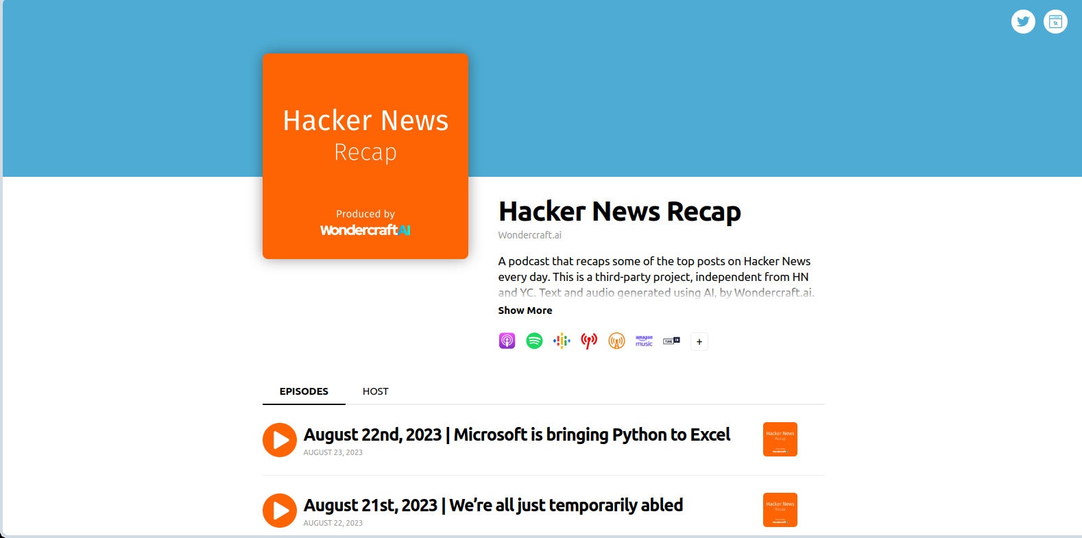 Hacker News Recap 