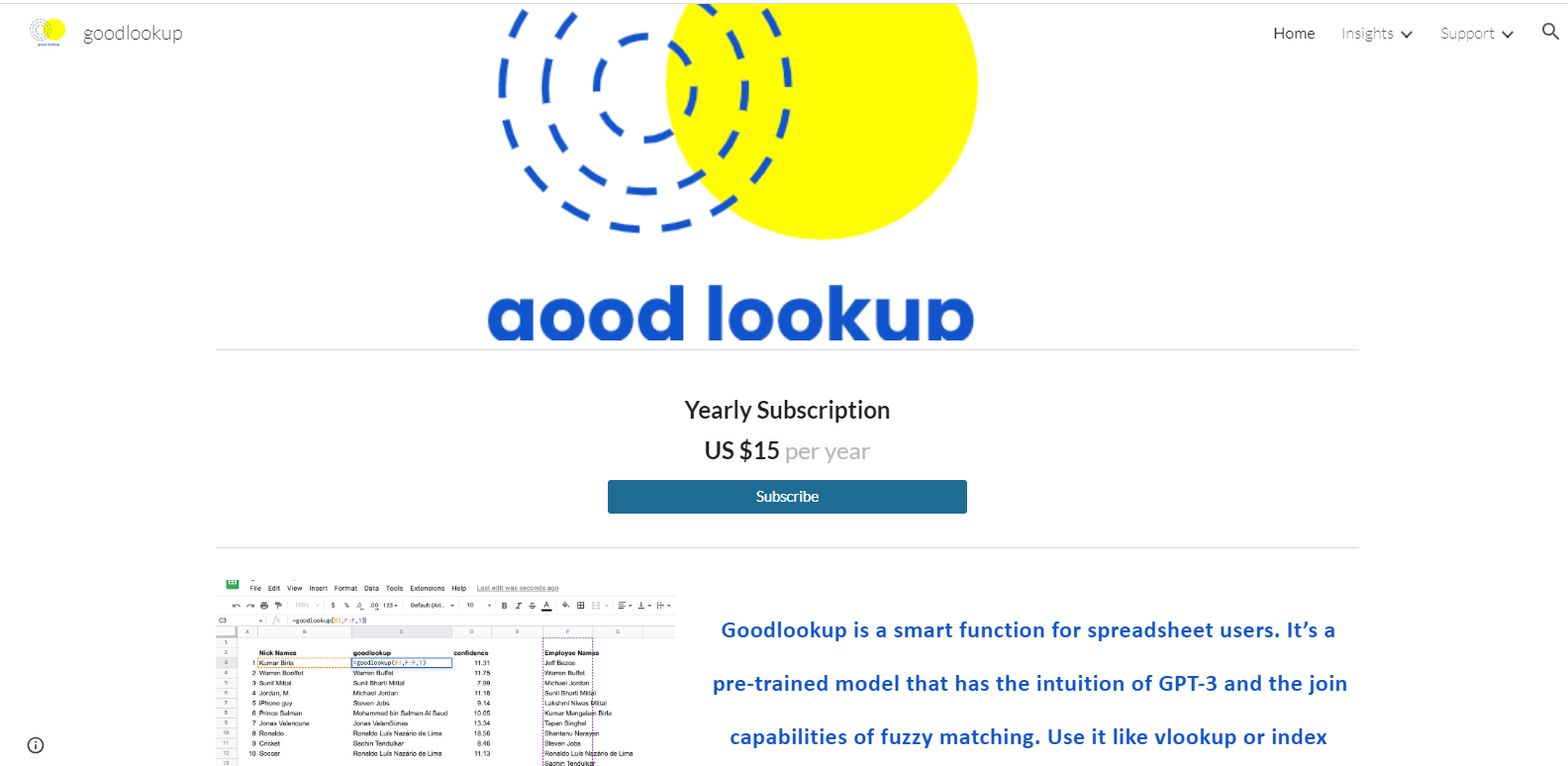 Goodlookup 