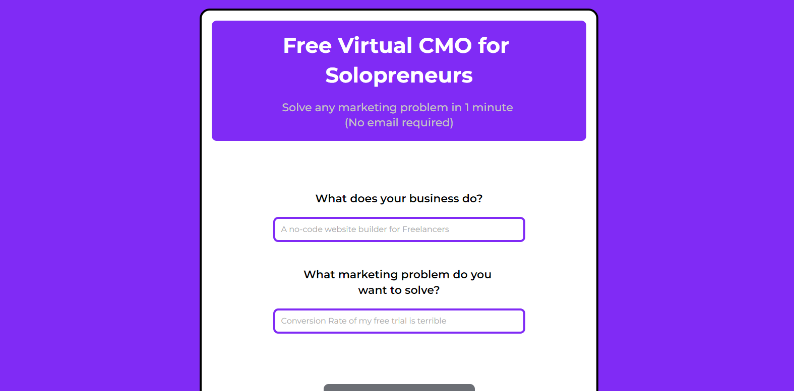 Virtual CMO 