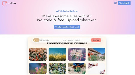 Mobirise AI Website Builder 