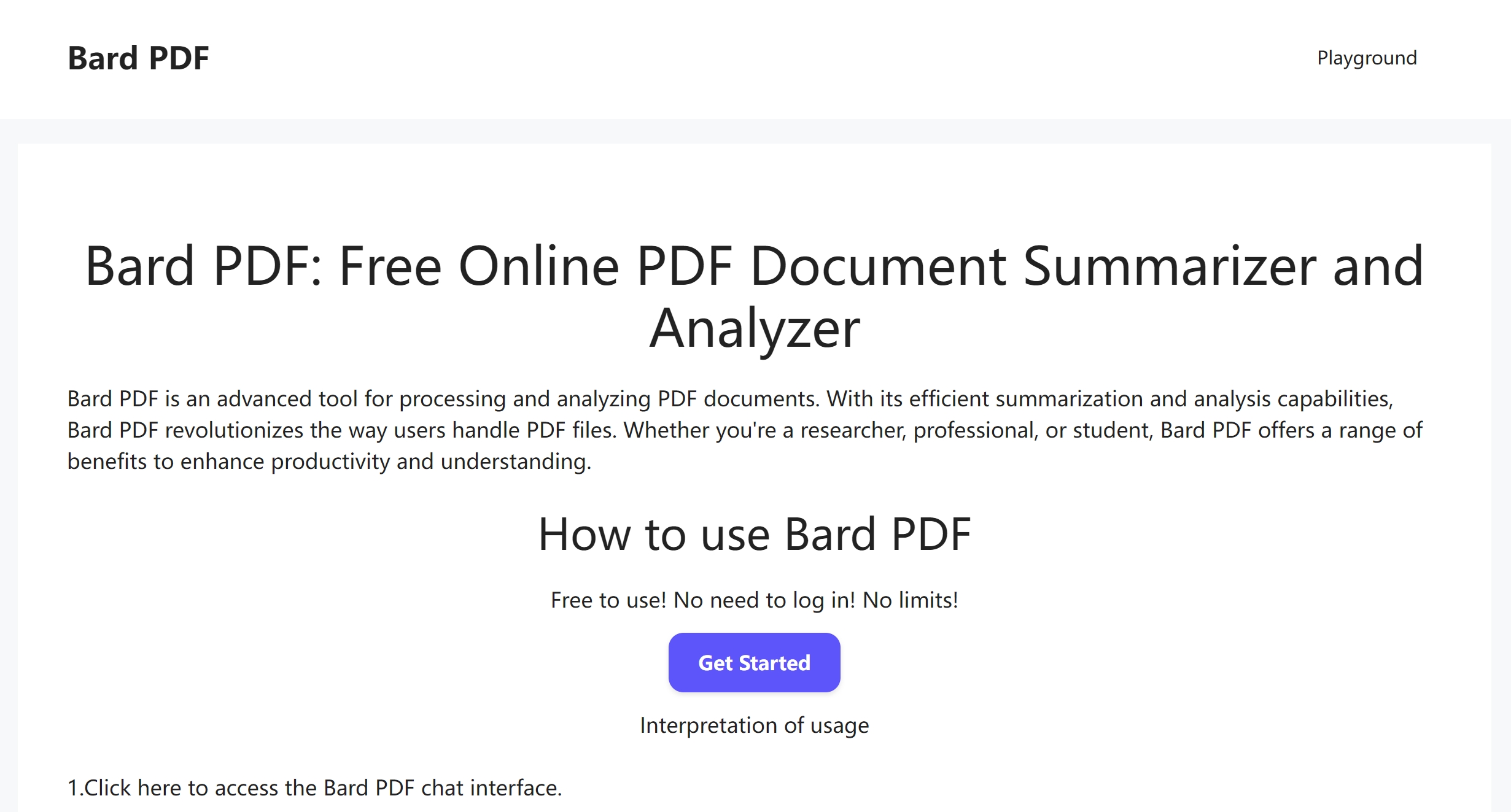 Bard PDF