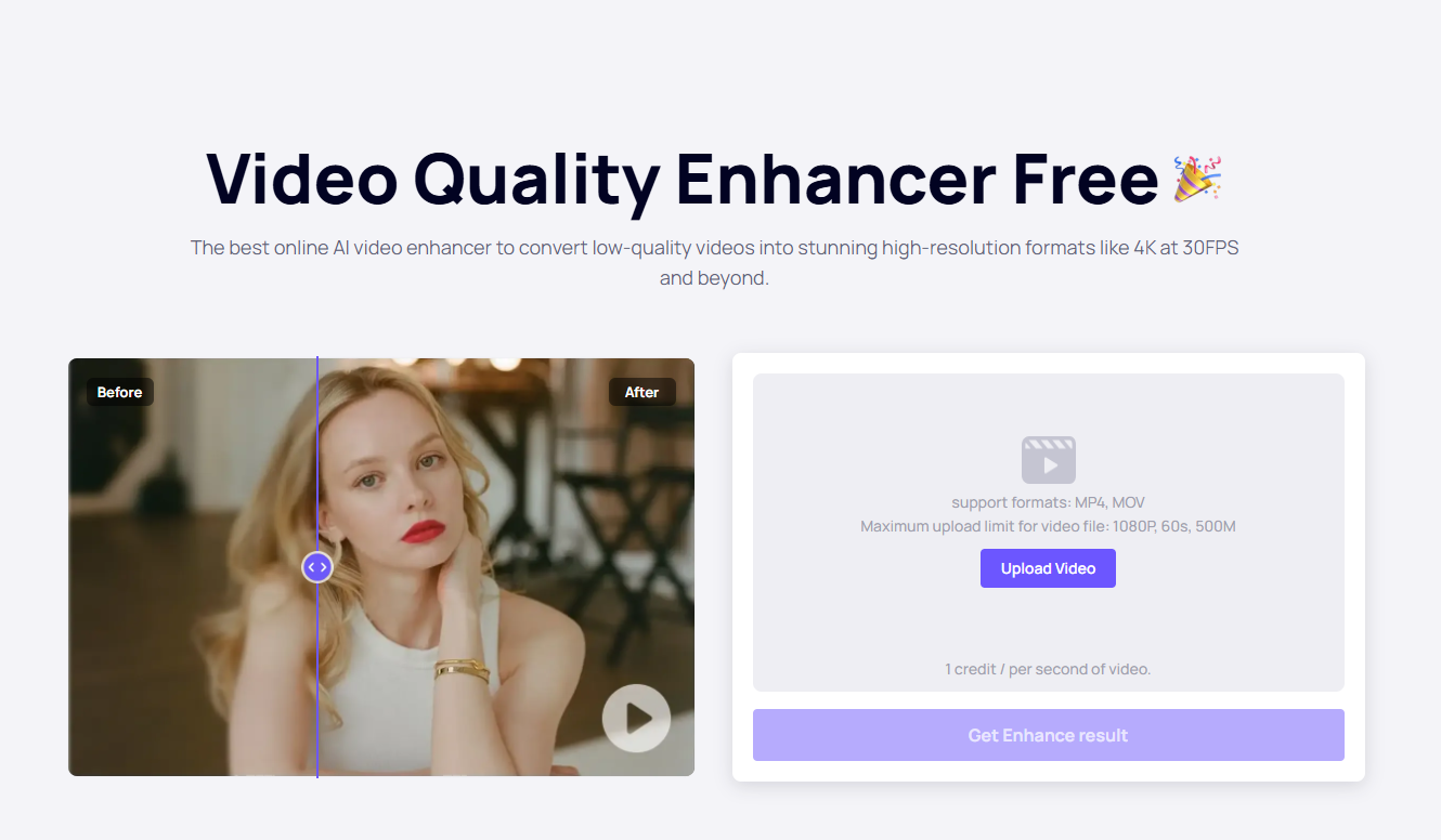 AI Video Quality Enhancer 