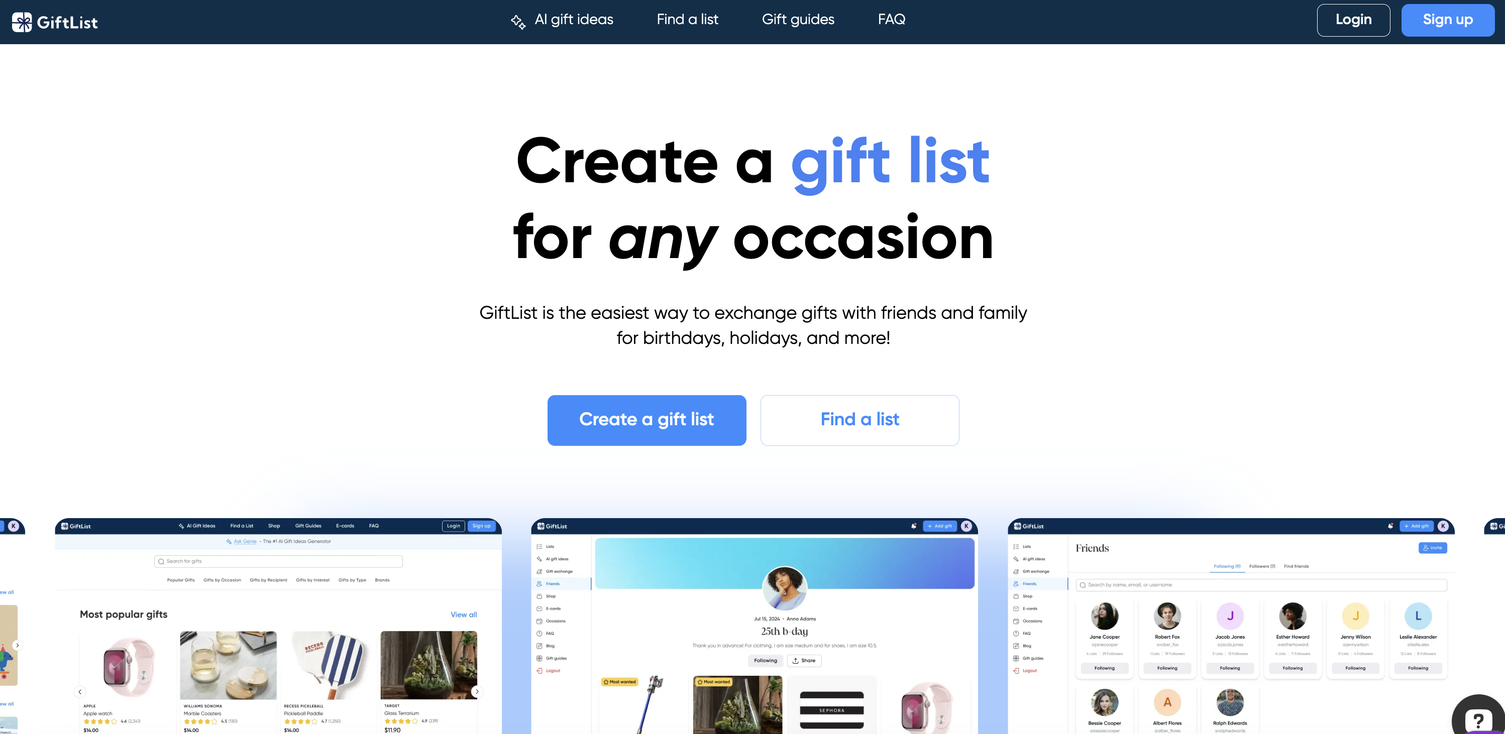 GiftList