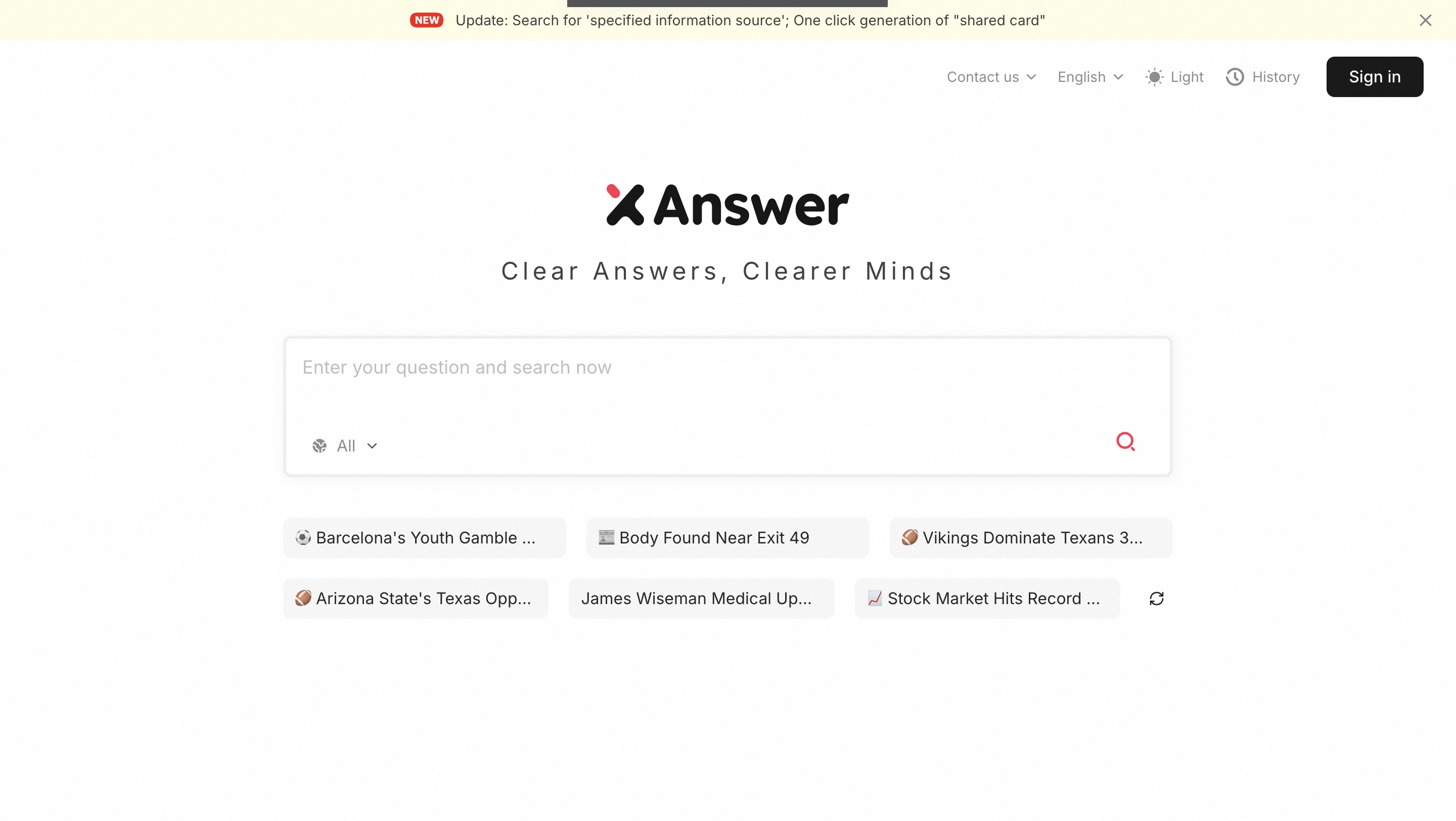 XAnswer
