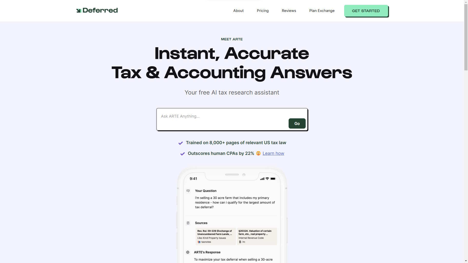 ARTE - Artificial Real Estate Tax Expert 