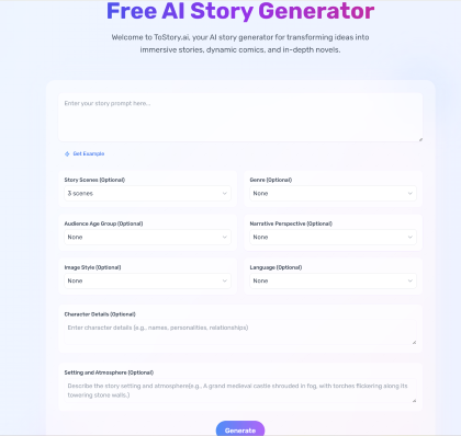 Tostory.ai