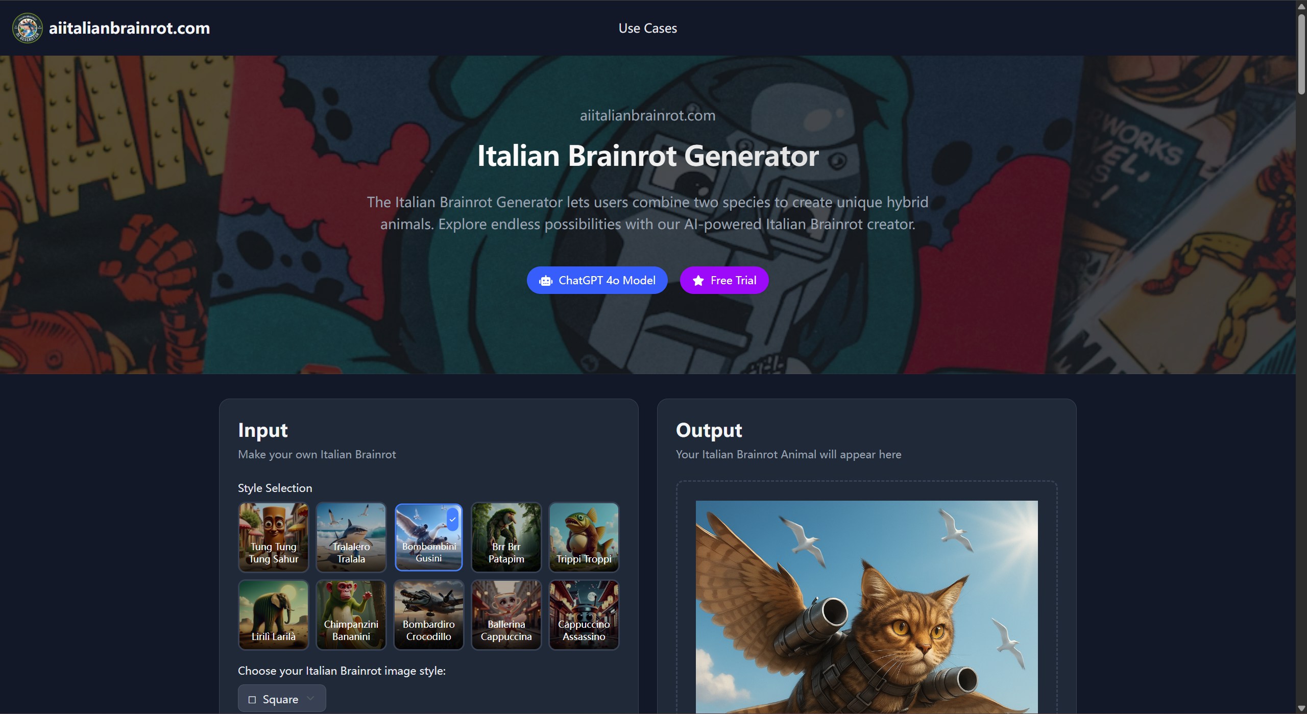 Italian Brainrot Generator