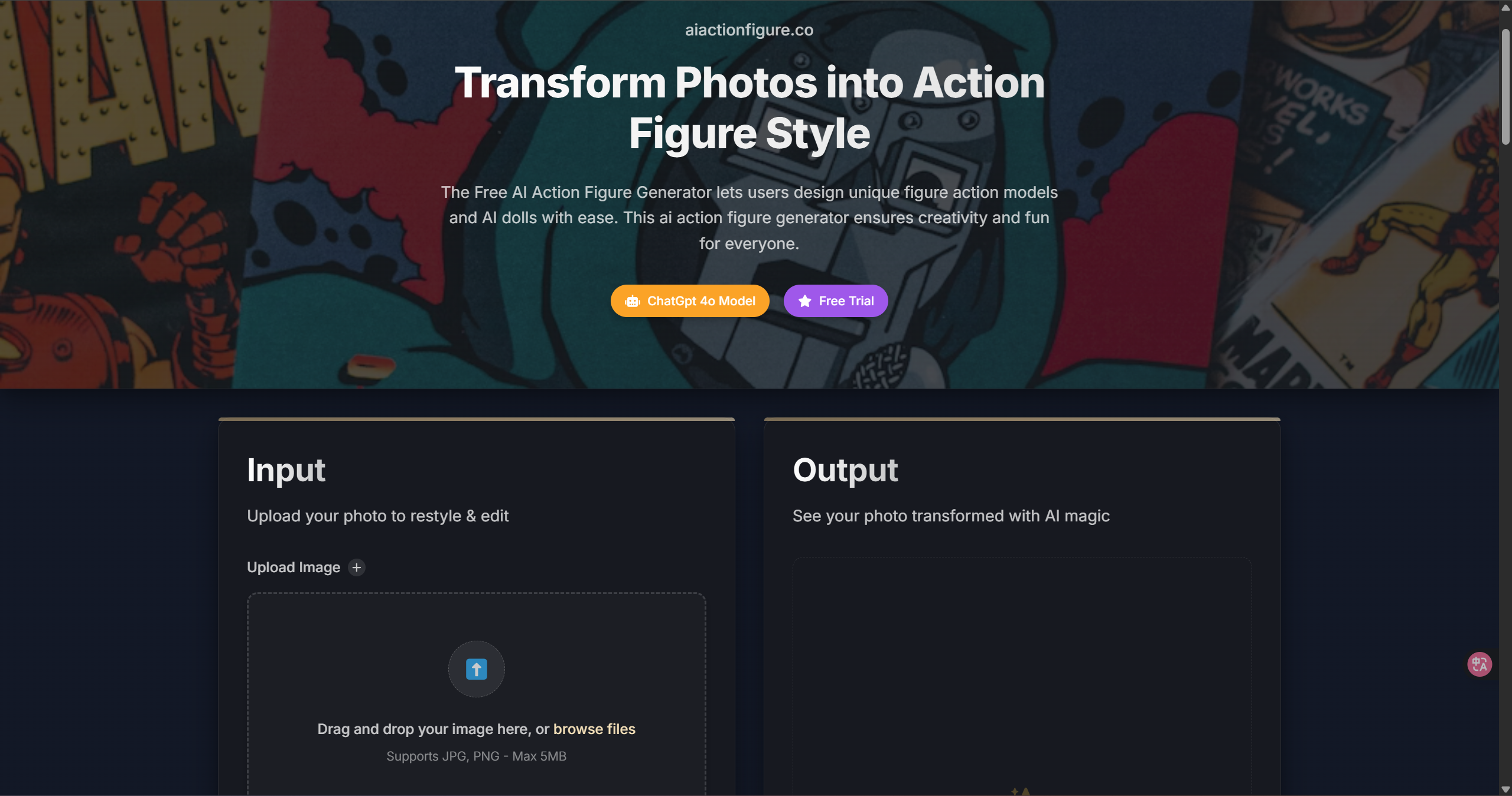 AI Action Figure Generator